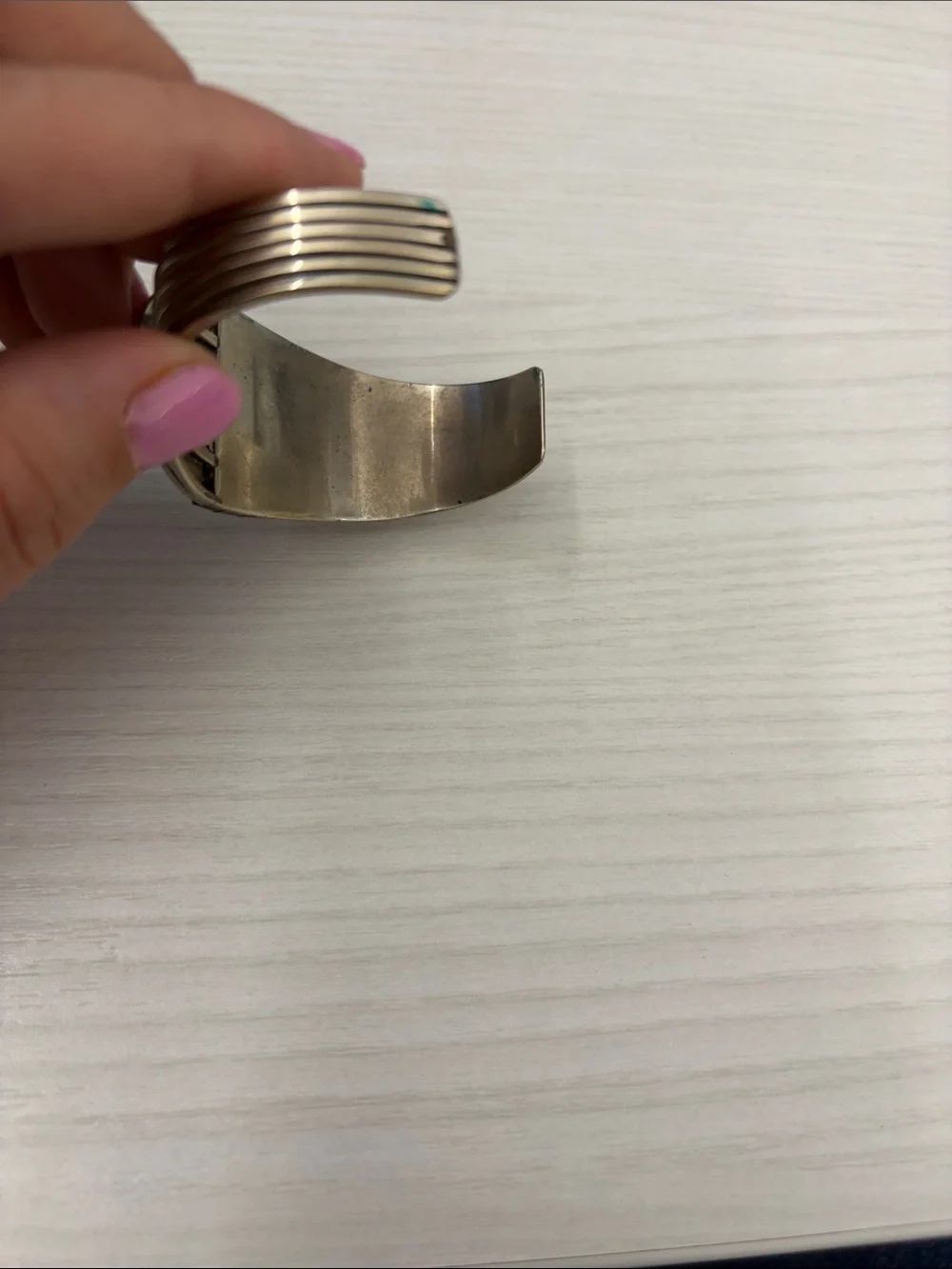 N/A sleek silver